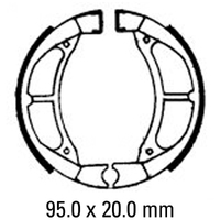 Ferodo Brake Shoes 02-0739-00