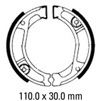 Ferodo Brake Shoes 02-0740-00