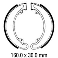 Ferodo Brake Shoes 02-0742-00