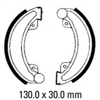 Ferodo Front Brake Shoes for Honda CR480R 1982