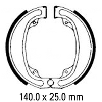 Ferodo Brake Shoes 02-0747-00