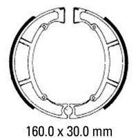 Ferodo Brake Shoes 02-0819-00