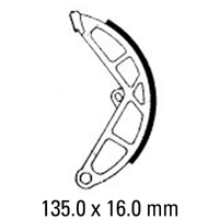 Ferodo Brake Shoes 02-0889-00