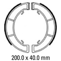 Ferodo Brake Shoes 02-0921-00