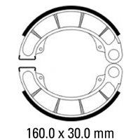 Ferodo Rear Brake Shoes for Honda TRX420FM1 (Fourtrax) (4x4) 2014-2019