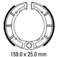 Ferodo Brake Shoes 02-0948-00