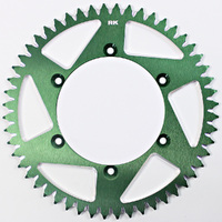 RK Alloy Racing Green 48T Rear Sprocket for Kawasaki KX250X/KX252D 2023