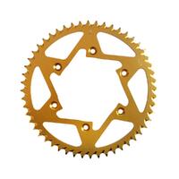 RK Alloy Racing Gold 49T Rear Sprocket for Kawasaki KLX300R 2020-2024