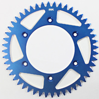 RK Alloy Racing Blue 48T Rear Sprocket for Yamaha WR400F 1999-2002