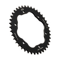 JT Alloy Racelite Black 38T Rear Sprocket for Ducati 998 Panigale V4 R 2023