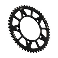 JT Alloy Racelite Black 46T Rear Sprocket for Gas Gas MC 65 2021-2023