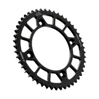 JT Alloy Racelite Black 46T Rear Sprocket for Gas Gas MC 85 17/14 2021-2024