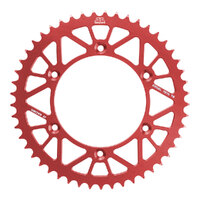 JT Alloy Racelite Red 49T Rear Sprocket for Gas Gas MC 85 17/14 2021-2024