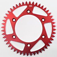 RK Alloy Racing Red 49T Rear Sprocket for Honda CRF450R 2020-2024