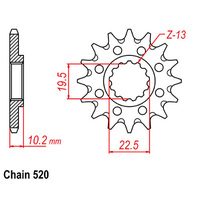 RK Front Sprocket 15T for Suzuki DRZ400S 2005-2015