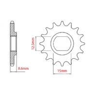 RK Front Sprocket 10T for KTM 50 SX 2009-2023