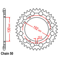 RK 46T Rear Sprocket for Cagiva 900 Elefant 1992-2000