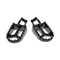 SMX Black Alloy Forged Footpegs for KTM 250 EXC TPI 2020-2023