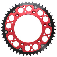 States MX Fusion Red 48T Rear Sprocket for Beta RR200 2T RACING 2019-2022