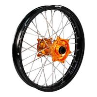 States MX Black/Orange Rear Wheel for KTM 505 SXF 2007-2008 (19x2.15)