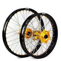 States MX Black/Gold Wheel Set 70-WSS-05