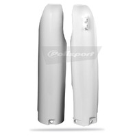 Polisport White Fork Protectors for Yamaha YZ125 2005-2007