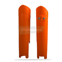 Polisport Orange Fork Protectors for KTM 200 EXC 2008-2015