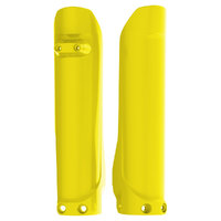 Polisport Yellow Fork Protectors for Husqvarna FX450 2017-2022