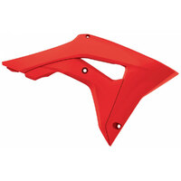 Polisport Red Radiator Shrouds for Honda CRF250R 2018-2021