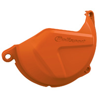 Polisport Orange Clutch Cover for KTM 450 EXC-F 2012-2016