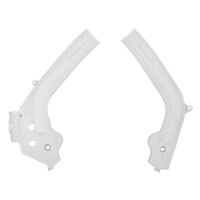 Polisport White Frame Protectors for KTM 250 SX 2017-2018