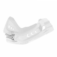 Polisport White Fortress Skid Plate for KTM 150 XC 2014