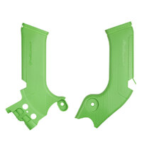 Polisport Green Frame Protectors for Kawasaki KX250 (KX250F) 2021-2022