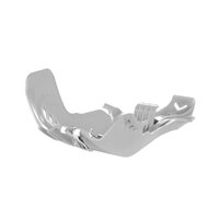 Polisport White Fortress Skid Plate/Linkage Guard for Husqvarna TE250i 2018-2019