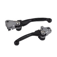 Polisport Black Folding Lever Set for Husqvarna FC250 2018