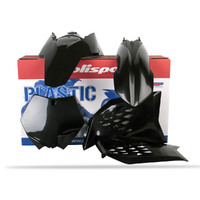 Polisport Black MX Plastic Kit for KTM 505 SX-F 2007-2008