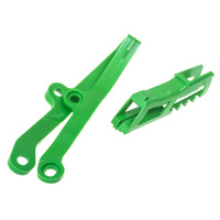 Polisport Green Chain Guide/Slider Kit for Kawasaki KX250F 2009-2016