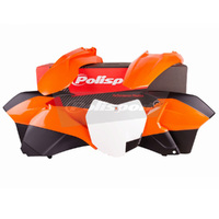 Polisport OEM (2014) Enduro Plastic Kit for KTM 200 EXC 2014-2017