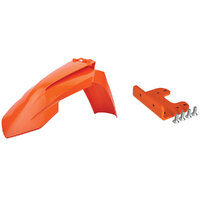 Polisport Orange Front Fender (with Adaptor Kit) for KTM 250 SX 2007-2012