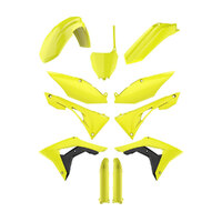 Polisport Fluro Yellow MX Plastic Kit for Honda CRF450R 2019-2020