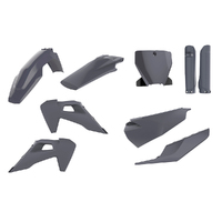 Polisport Grey MX Plastic Kit for Husqvarna FC250 2019-2022