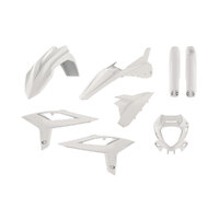 Polisport White Enduro Plastic Kit for Beta RR200 2T 2020-2022