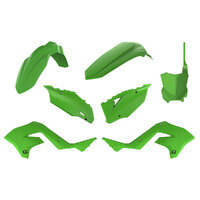 Polisport Green MX Restyle Plastic Kit for Kawasaki KX125 2003-2008