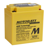 Motobatt AGM Battery for Piaggio/Vespa GT200L Granturismo 2003-2008