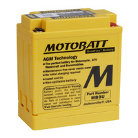 Motobatt AGM Battery for Piaggio/Vespa 180 HEXAGON 2001-2002