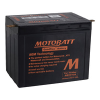 Motobatt AGM Battery for Harley FLTC 1340 TOUR GLIDE CLASSIC 1980-1983