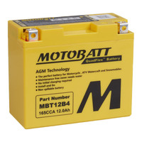 Motobatt MBT12B4 AGM Battery