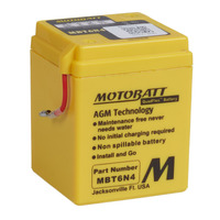 Motobatt AGM Battery for Suzuki SP400 1980