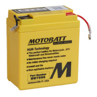 Motobatt AGM Battery for Kawasaki KH125 1977-1982