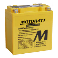 Motobatt AGM Battery for Honda TRX500FA6 2020